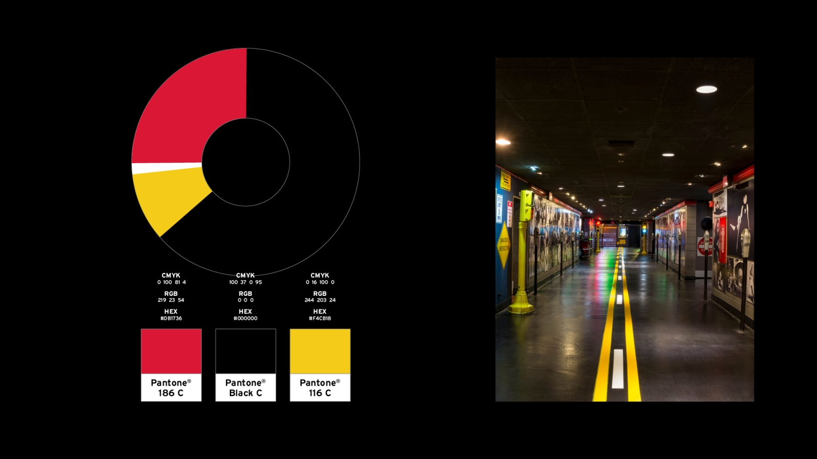 Hollywood Blvd Cinema color palette
